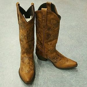Women Laredo Cross Point Cowboy Boot
